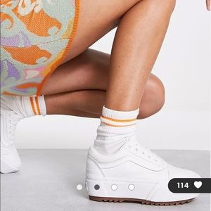 Vans Old Skool Stacked, Leather